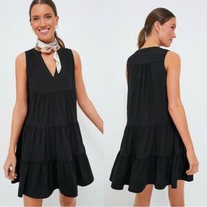 NWT NEW Pomander Place Small Place Black Crepe Sleeveless Kenzo Dress